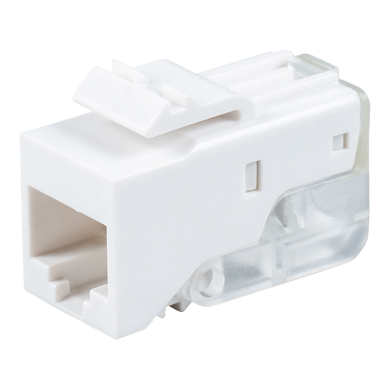 C5e แจ็คสโตนแบบไม่มีฉนวนหุ้ม 90° SM-2014H8C5E