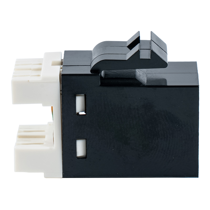 Cat6 แจ็คโมดูลาร์ 180° แบบไม่ชีลด์ SM-2027H8C6 Cat6 แจ็คโมดูลาร์ 180° แบบไม่ชีลด์ SM-2027H8C6
