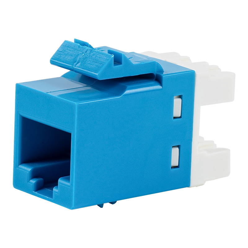 Cat6 แจ็คโมดูลาร์ 180° แบบไม่ชีลด์ SM-2027H8C6 Cat6 แจ็คโมดูลาร์ 180° แบบไม่ชีลด์ SM-2027H8C6