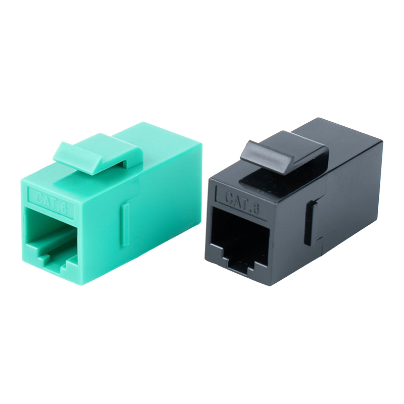 C6A ข้อต่ออินไลน์ RJ45 แบบไม่มีฉนวนป้องกัน SM-2034C6