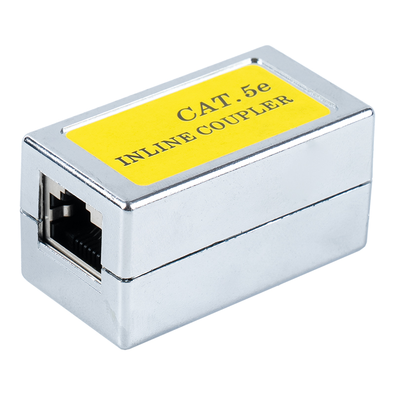 C5e ขั้วต่ออินไลน์ RJ45 แบบชีลด์ SM-2038SC5E