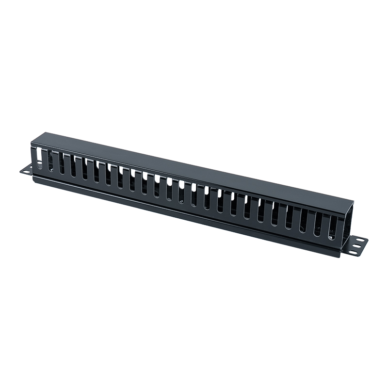 ขาตั้งเก็บสายเคเบิลพลาสติก 1U ขนาด 19 นิ้ว (24 พอร์ต) SP-3050-1U ขาตั้งเก็บสายเคเบิลพลาสติก 1U ขนาด 19 นิ้ว (24 พอร์ต) SP-3050-1U
