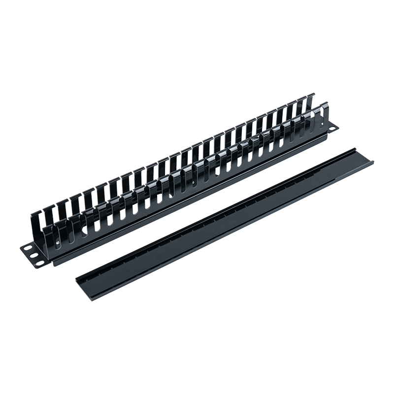 ขาตั้งเก็บสายเคเบิลพลาสติก 1U ขนาด 19 นิ้ว (24 พอร์ต) SP-3050-1U ขาตั้งเก็บสายเคเบิลพลาสติก 1U ขนาด 19 นิ้ว (24 พอร์ต) SP-3050-1U