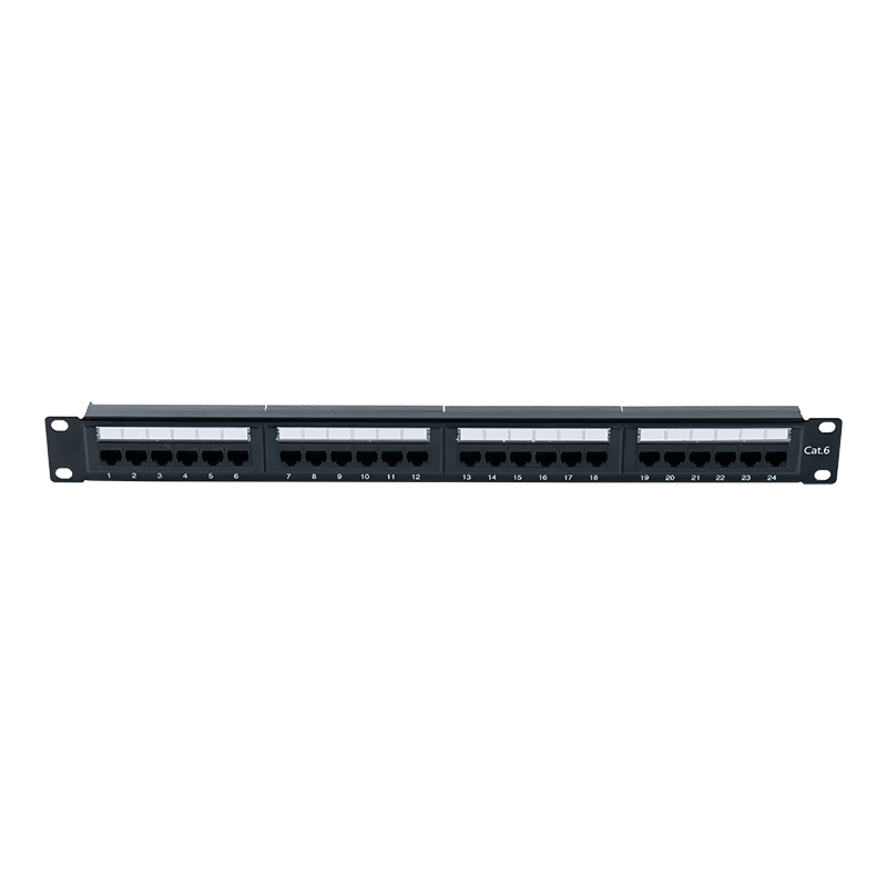 ประเภท 6 19 นิ้ว 1U แผงแพทช์ 24 พอร์ตที่ไม่มีฉนวนหุ้ม (IDC เอนกประสงค์ พร้อมตัวสอดพลาสติก) SP-3204D24-C6 ประเภท 6 19 นิ้ว 1U แผงแพทช์ 24 พอร์ตที่ไม่มีฉนวนหุ้ม (IDC เอนกประสงค์ พร้อมตัวสอดพลาสติก) SP-3204D24-C6