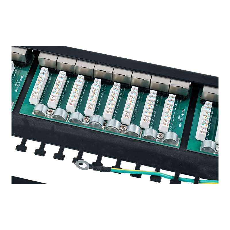 หมวดหมู่ 6 แผงแพทช์ 24 พอร์ตป้องกัน 1U ขนาด 19 นิ้ว SP-3217SK24-C6A หมวดหมู่ 6 แผงแพทช์ 24 พอร์ตป้องกัน 1U ขนาด 19 นิ้ว SP-3217SK24-C6A