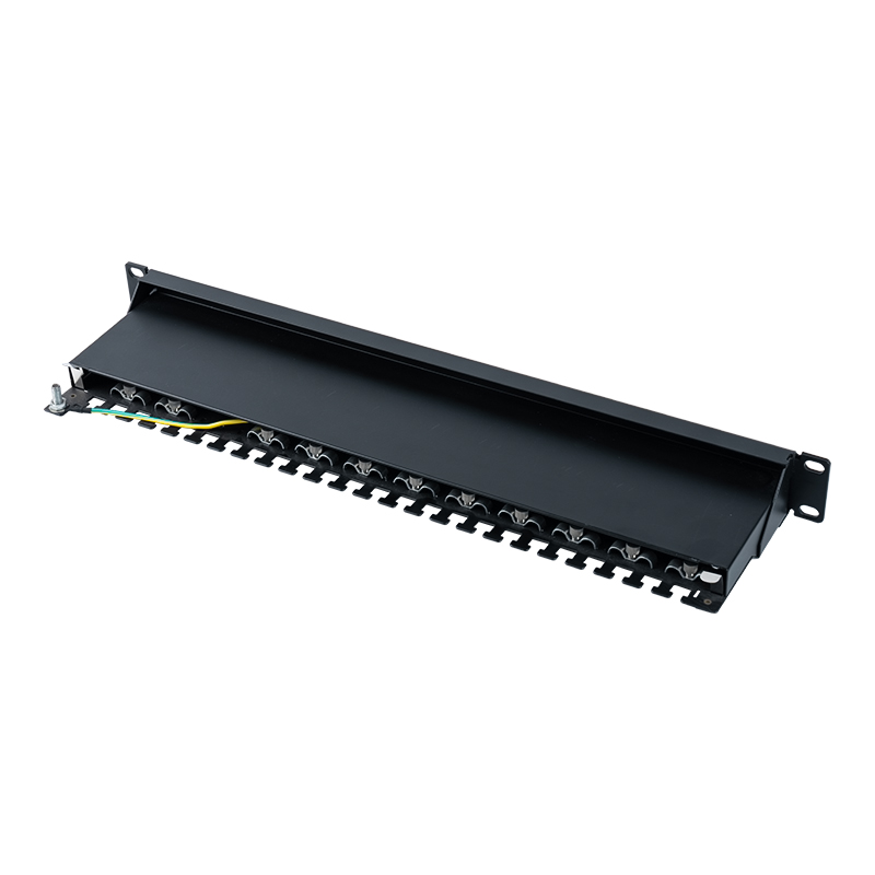 หมวดหมู่ 6 แผงแพทช์ 24 พอร์ตป้องกัน 1U ขนาด 19 นิ้ว SP-3217SK24-C6A หมวดหมู่ 6 แผงแพทช์ 24 พอร์ตป้องกัน 1U ขนาด 19 นิ้ว SP-3217SK24-C6A