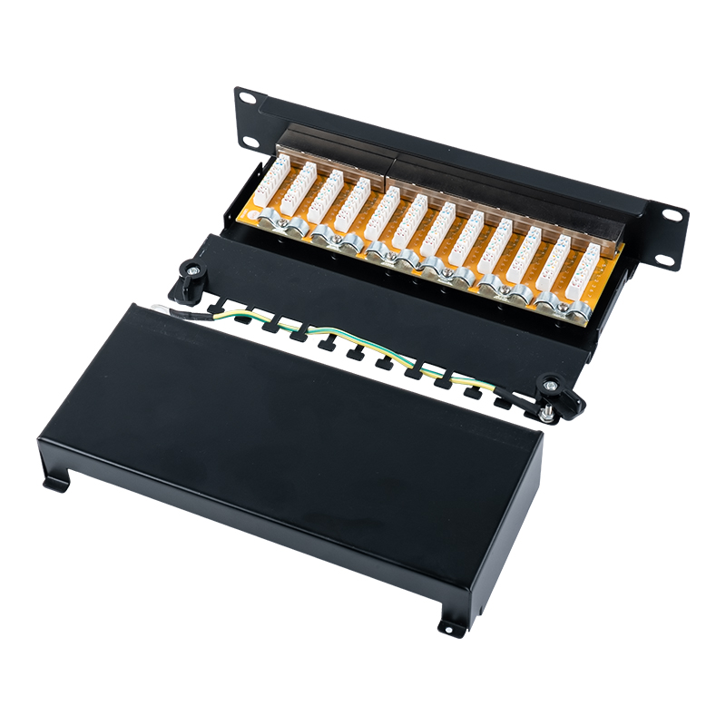 หมวดหมู่ 6 แผงแพทช์ 12 พอร์ตป้องกัน 1U ขนาด 10 นิ้ว SP-3250SK12-C6 หมวดหมู่ 6 แผงแพทช์ 12 พอร์ตป้องกัน 1U ขนาด 10 นิ้ว SP-3250SK12-C6